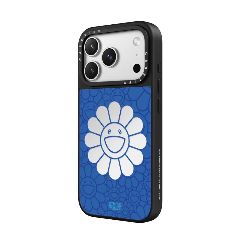 村上隆 SMILE ON PHONE CASE (BLUE)｜手機殼
