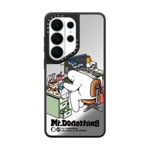 Mr.Donothing 系列｜Work hour (Transparent)｜三星手機殼