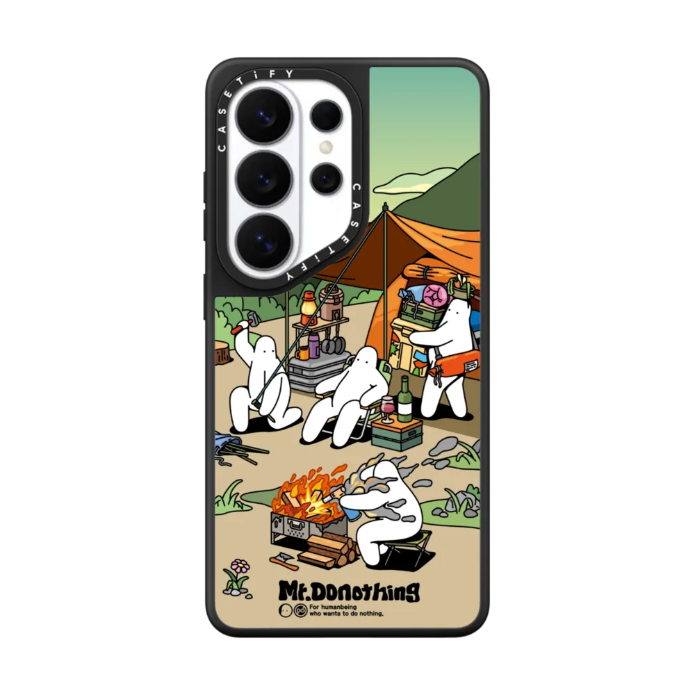 Mr.Donothing 系列｜Lazy camper｜三星手機殼