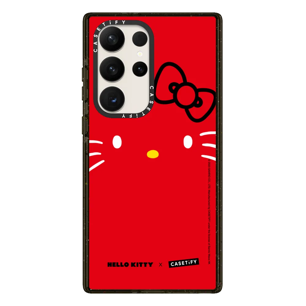 Hello Kitty（凱蒂貓）｜Hello Kitty Face Red Case