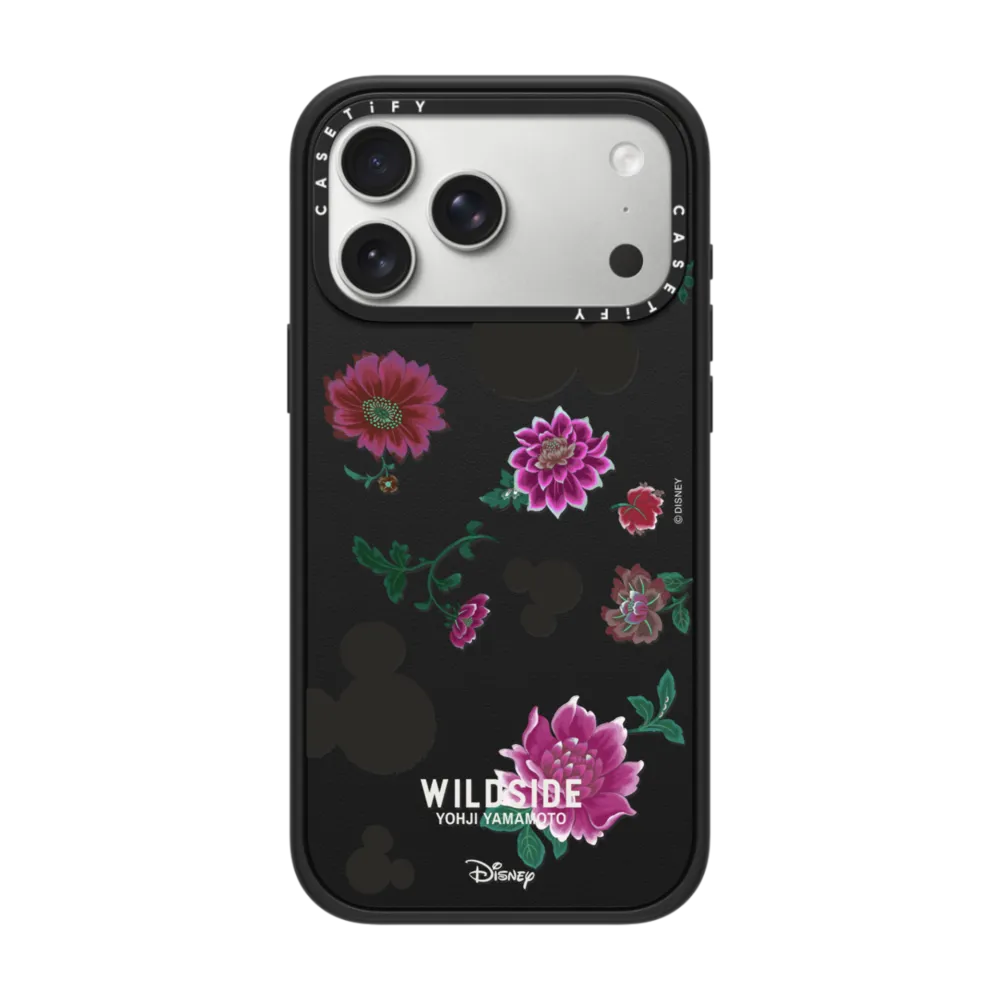 Mickey Mouse & Pink Flower Pattern Case｜手機殼