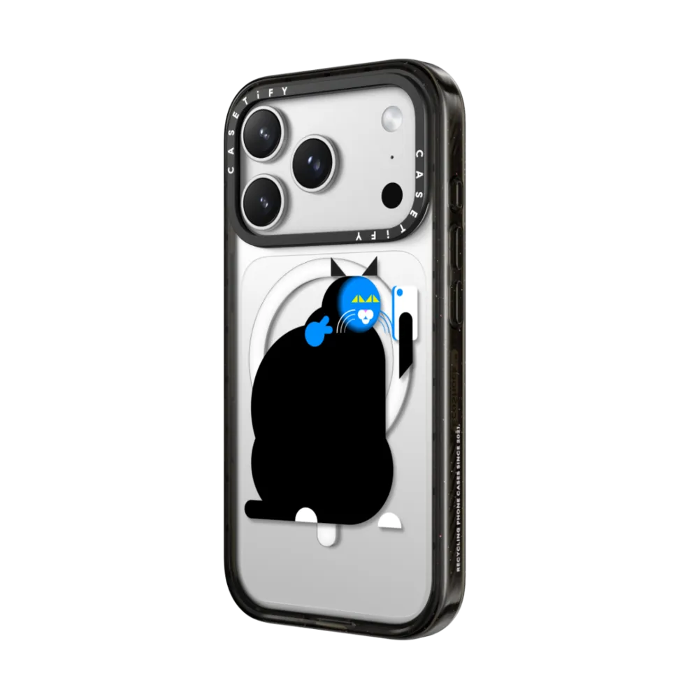 Simple Cat - 06Black｜手機殼