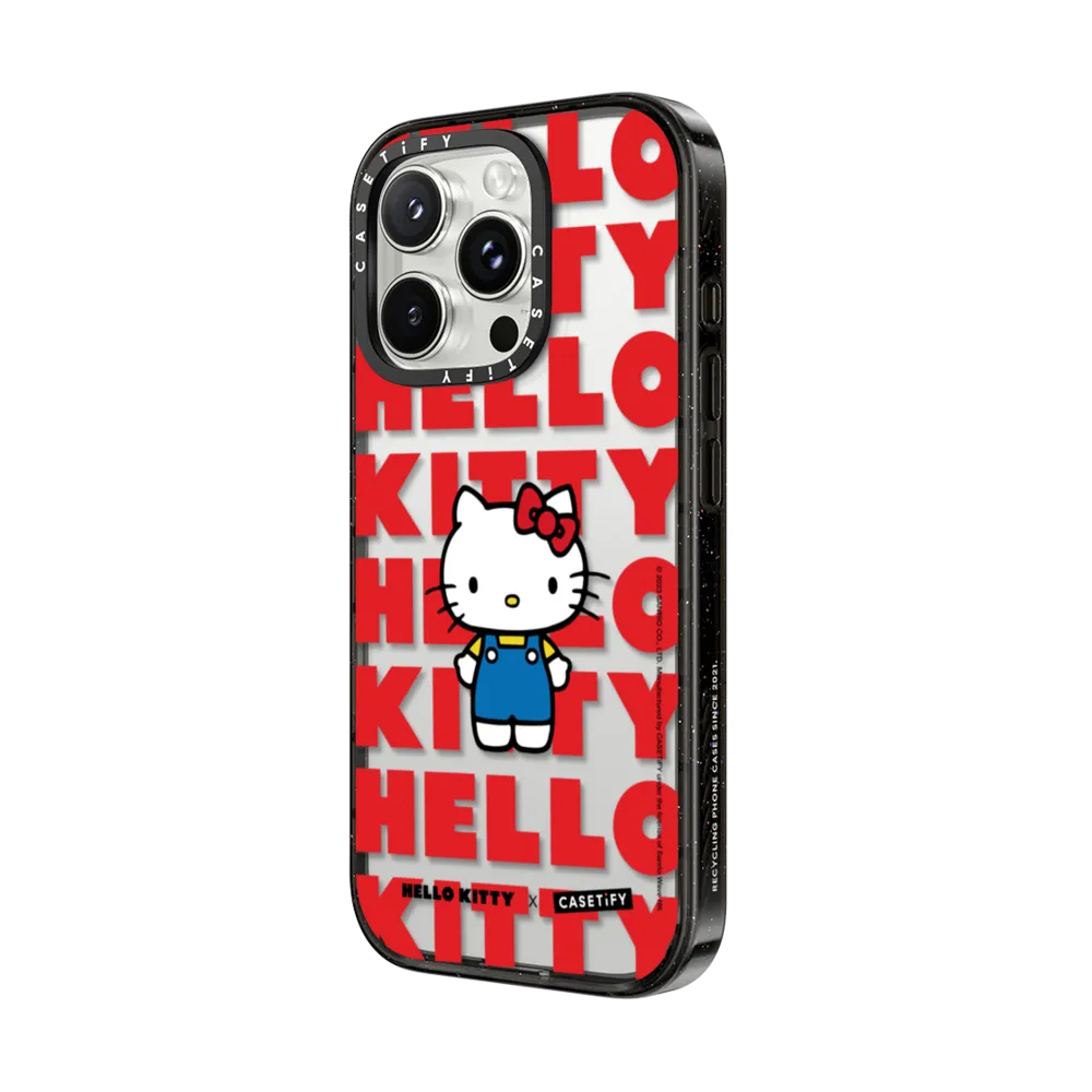 Hello Kitty（凱蒂貓）｜Hello Kitty Graphic Logo Case｜手機殼