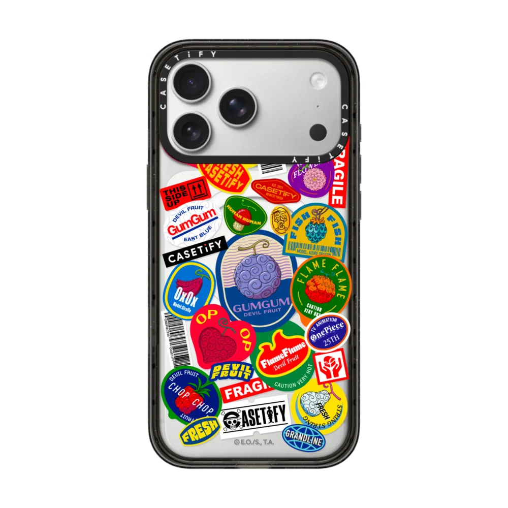 Devil Fruits Label Sticker Case｜手機殼