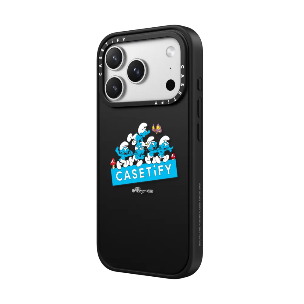 藍色小精靈 The Smurfs Logo Blend Case｜手機殼