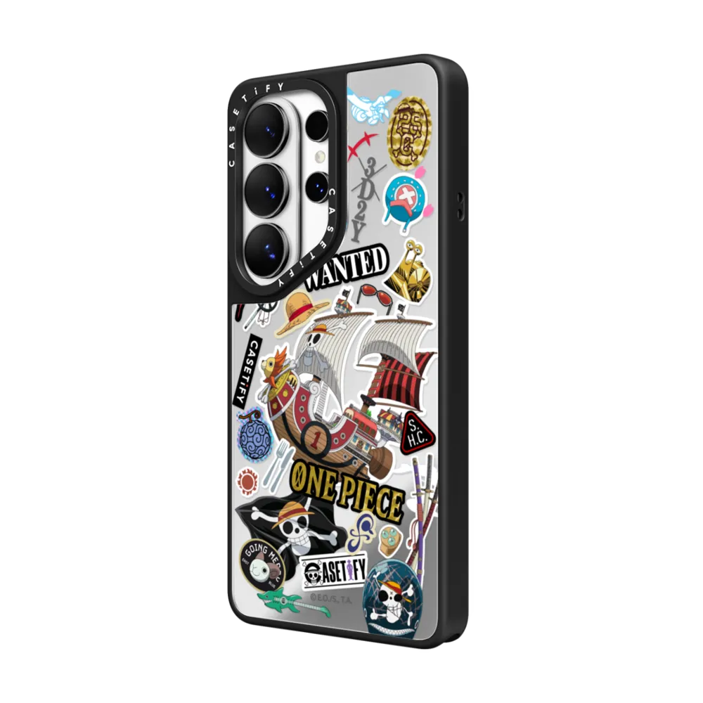 航海王 25 週年｜ONE PIECE 25th Straw Hat Crew Sticker Case｜三星手機殼