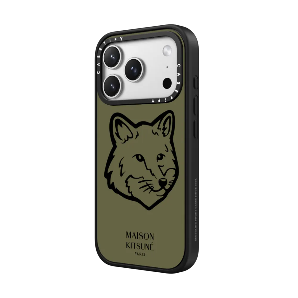 Maison Kitsuné Bold Fox Head Green Tea Case｜手機殼