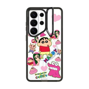 蠟筆小新｜Crayon Shinchan Sticker Custom Case (Shinchan)｜三星手機殼