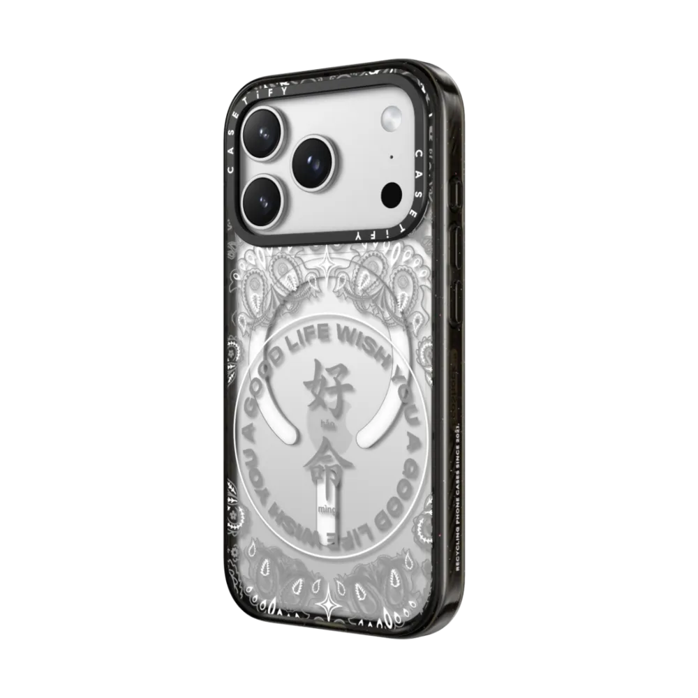 WYAGL Paisley Case - Grey｜手機殼