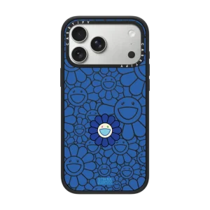村上隆 SUPERFLAT FLOWER PHONE CASE (BLUE)｜手機殼