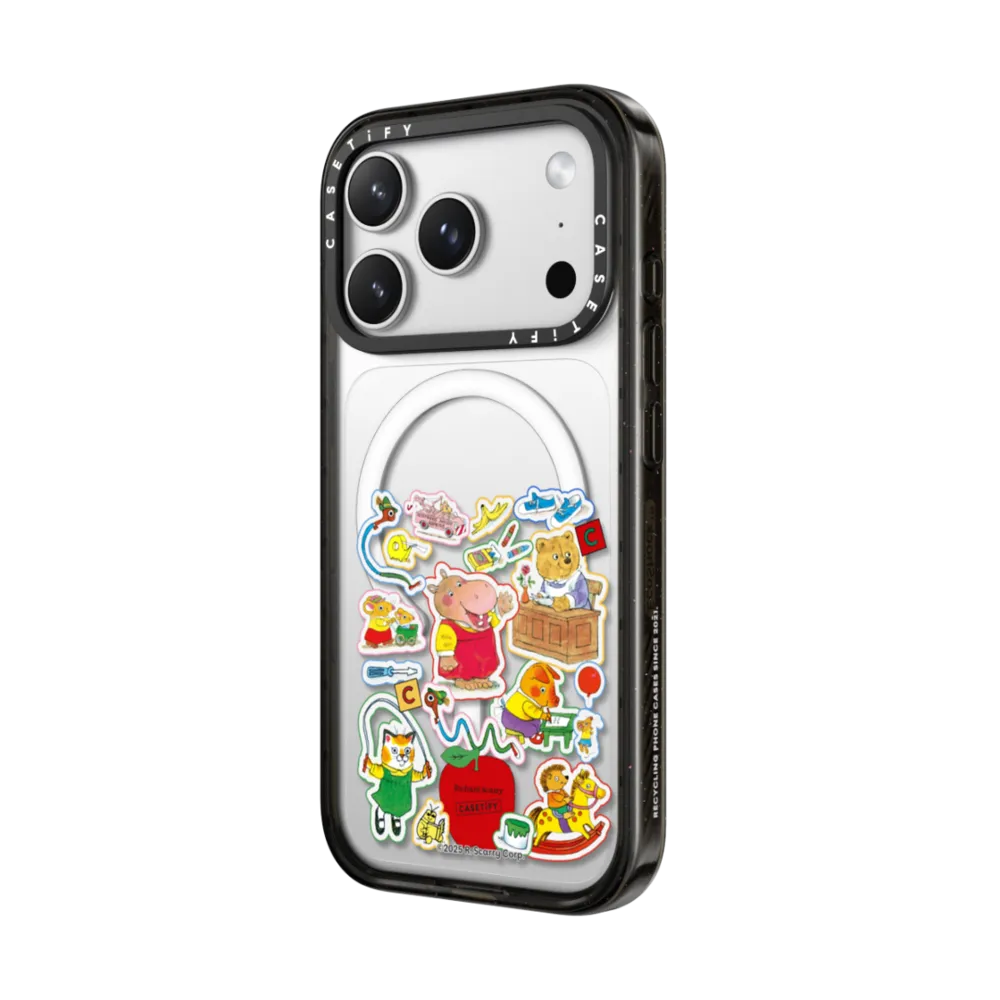 Richard Scarry Busy World Sticker Phone Case｜手機殼