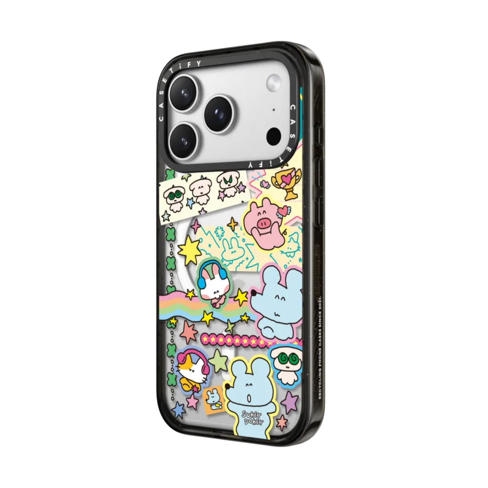 Sukeydokey Deco sticker Phone Case｜手機殼