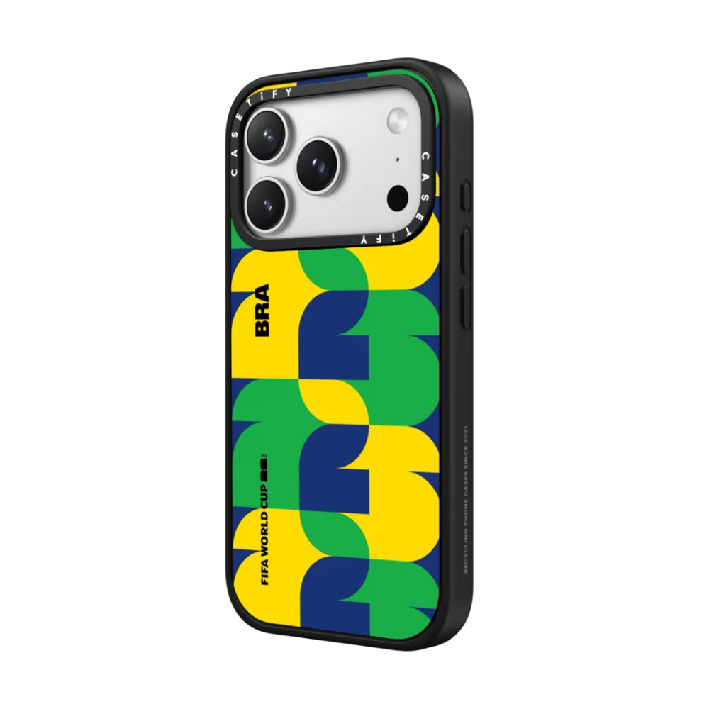 FIFA WORLD CUP 26 CUSTOM COUNTRY PATTERN CASE -  Brazil｜手機殼