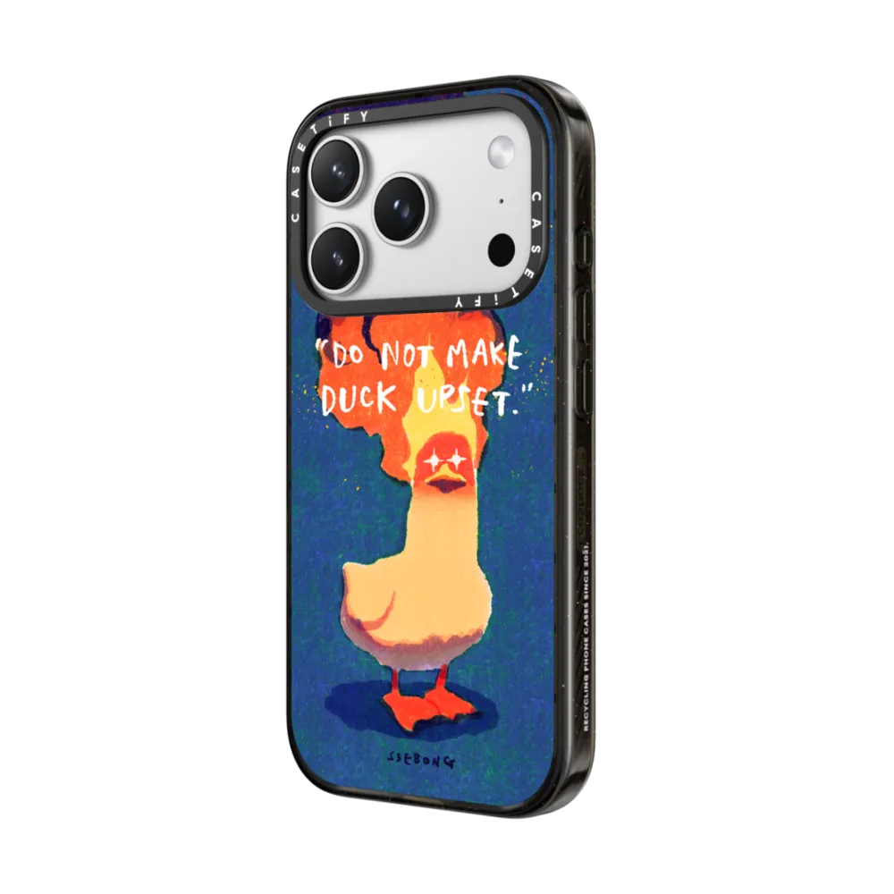 SSEBONG 系列｜Do not make DUCK upset｜手機殼
