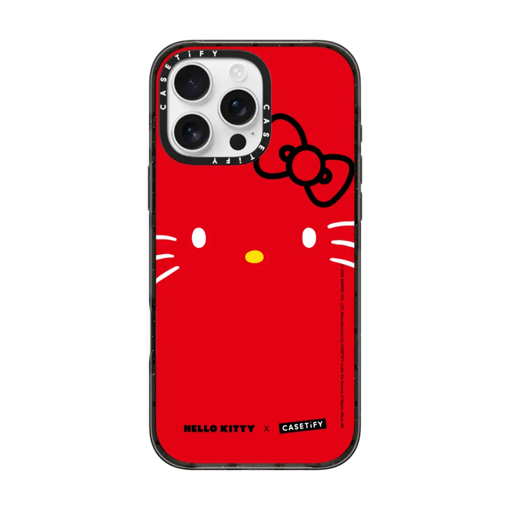 Hello Kitty（凱蒂貓）｜Hello Kitty Face Red Case