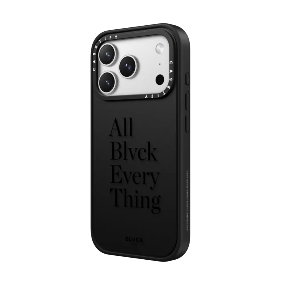 All BLVCK Everything Case｜手機殼