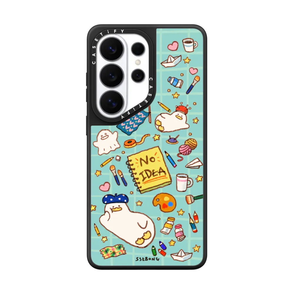 SSEBONG 系列｜Ran out of Idea Sticker｜三星手機殼