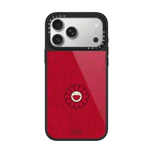 村上隆｜SUPERFLAT FLOWER PHONE CASE (RED)（晶釉款）｜手機殼