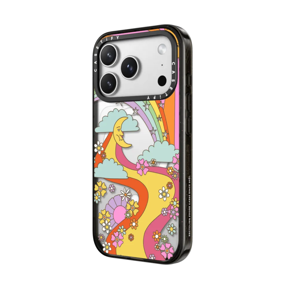 flower power retro hippie boho sixties pattern｜手機殼