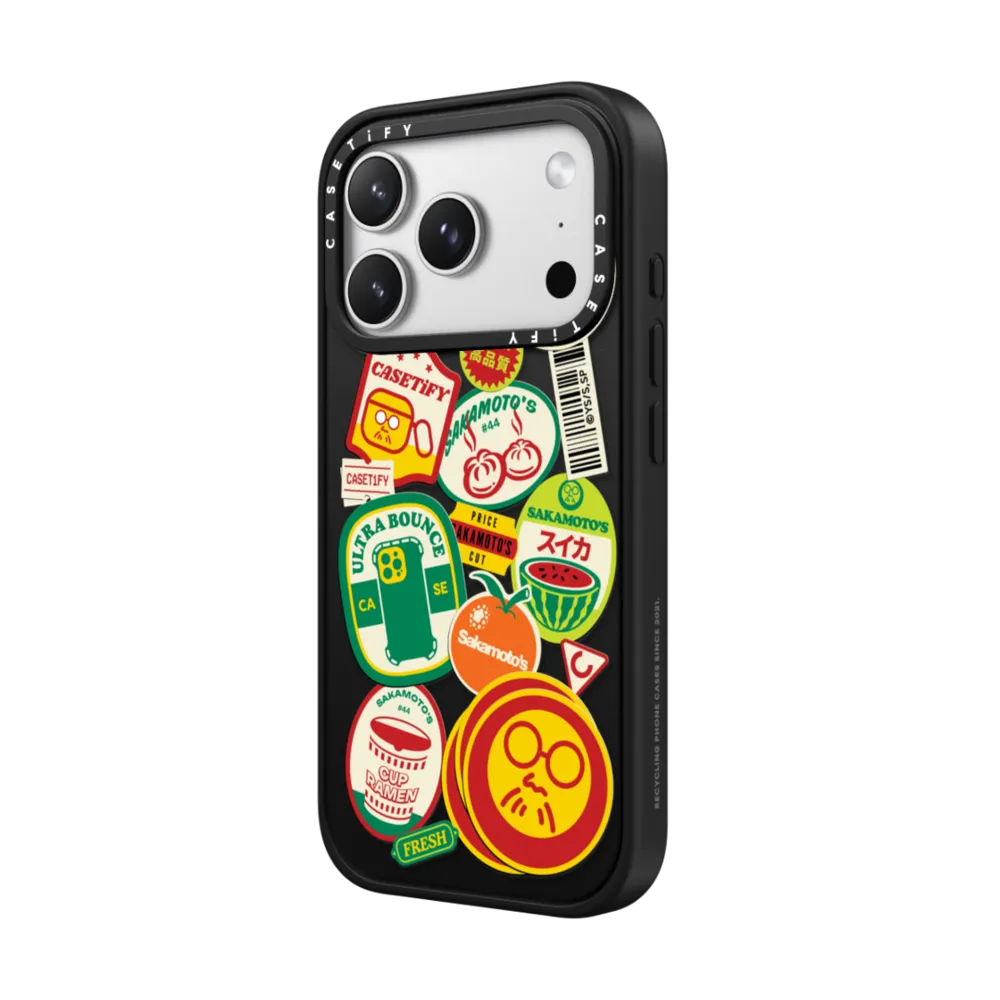 坂本日常 Sakamoto Days Sticker Case｜手機殼