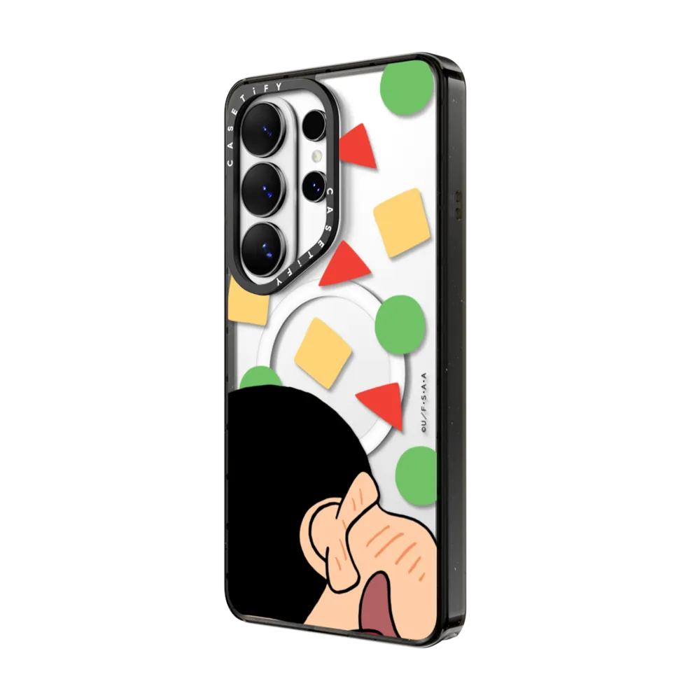 蠟筆小新｜Crayon Shinchan Face Case - Shy｜三星手機殼