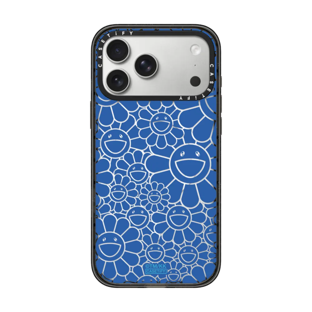 村上隆｜MULTI-FLOWERS (BLUE) PHONE CASE