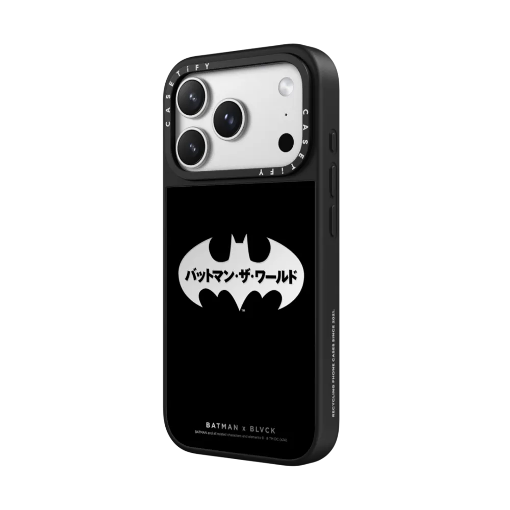 蝙蝠俠 Batman x BLVCK Batman Word Case - Black｜手機殼