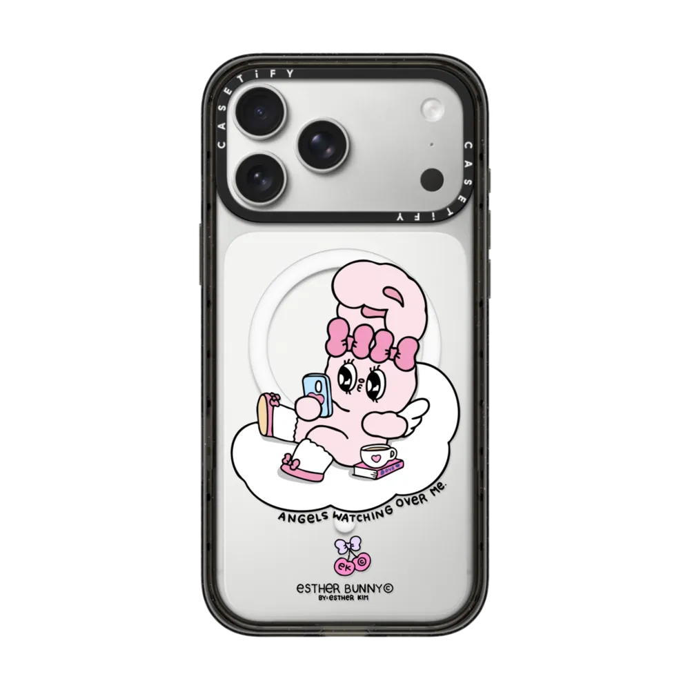 Esther Bunny On Phone Phone Case