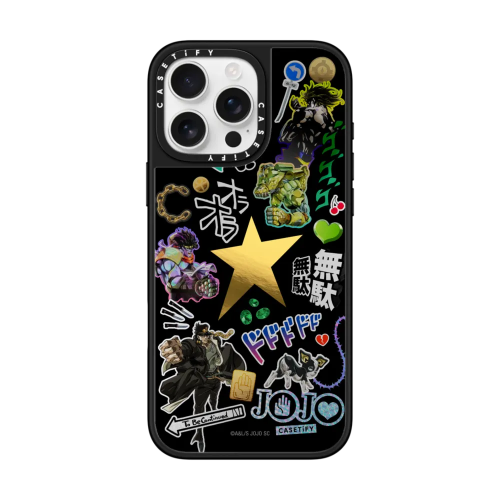 JoJo 的奇妙冒險：星塵鬥士｜Stardust Crusaders Sticker Case（鏡面款）