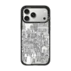 vintage halloween black white transparent｜手機殼