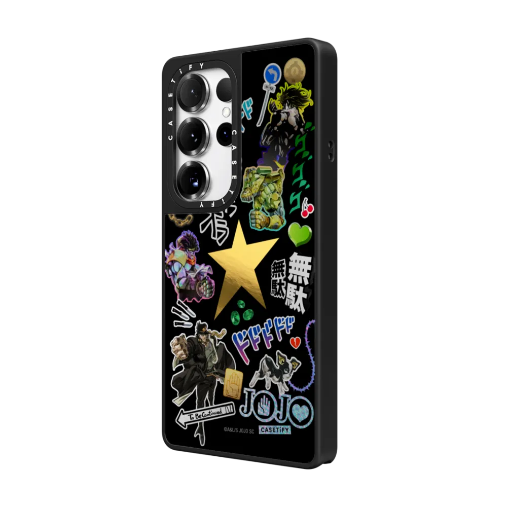 JoJo 的奇妙冒險：星塵鬥士｜Stardust Crusaders Sticker Case（鏡面款）｜三星手機殼