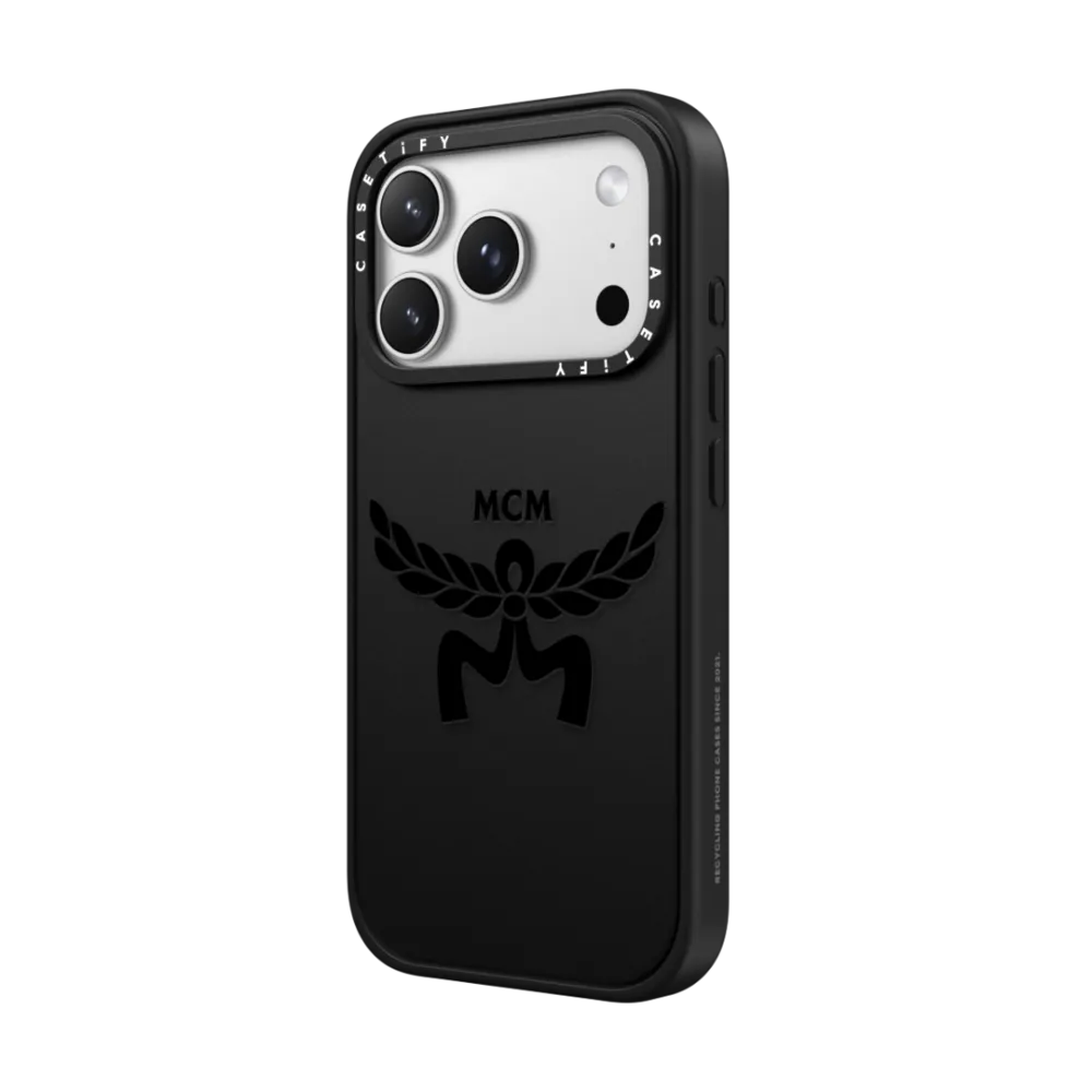 MCM Logo Case - Black｜手機殼