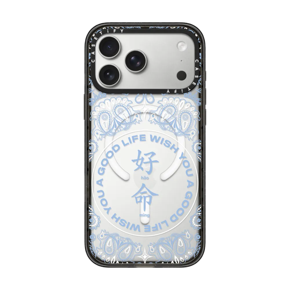 WYAGL Paisley Case- Blue｜手機殼