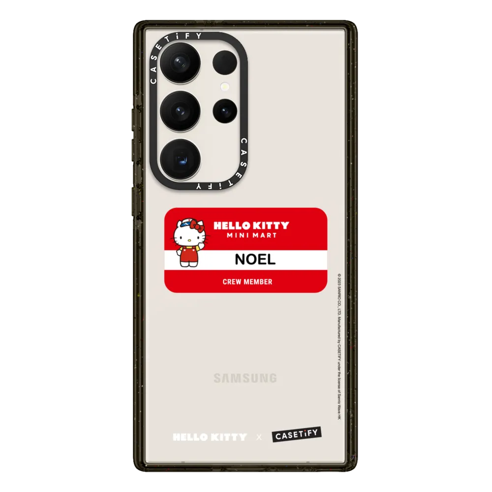 Hello Kitty（凱蒂貓）｜Custom Hello Kitty Minimart Nametag Case