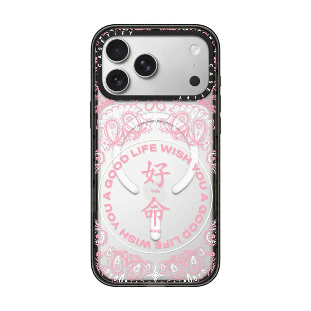 WYAGL Paisley Case - Pink｜手機殼