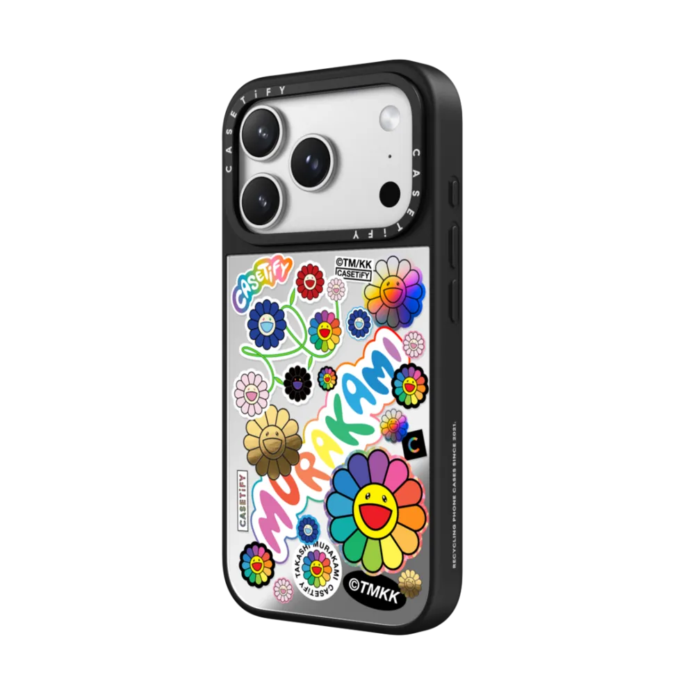村上隆｜FLOWERS STICKER MANIA PHONE CASE｜手機殼