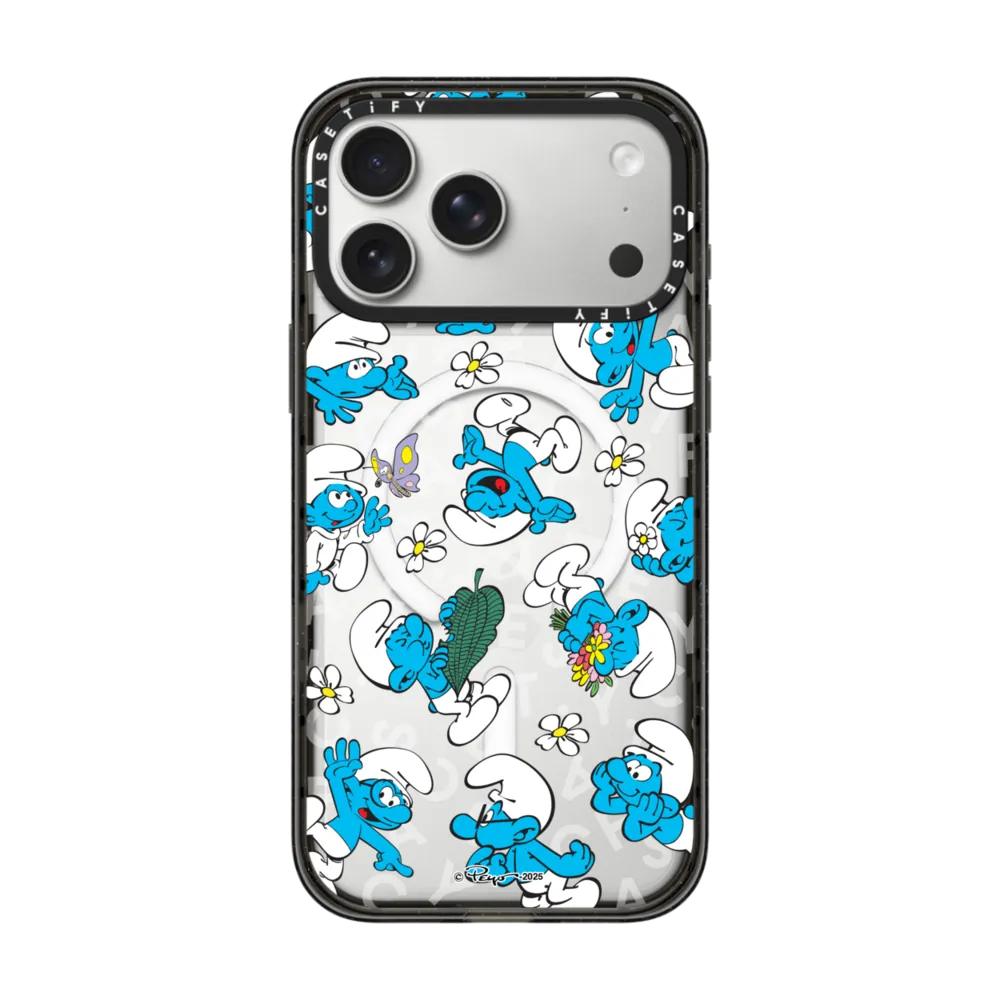 The Smurfs Jumbled Pattern Case｜手機殼