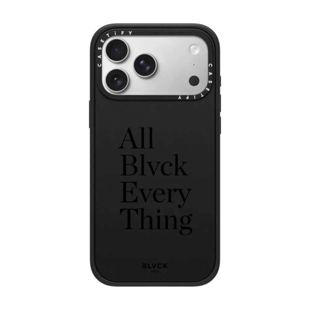 All BLVCK Everything Case｜手機殼