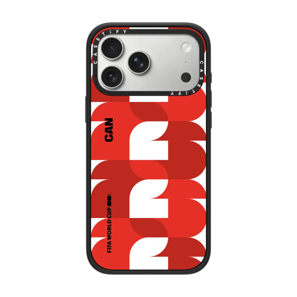 FIFA WORLD CUP 26 CUSTOM COUNTRY PATTERN CASE -  Canada｜手機殼