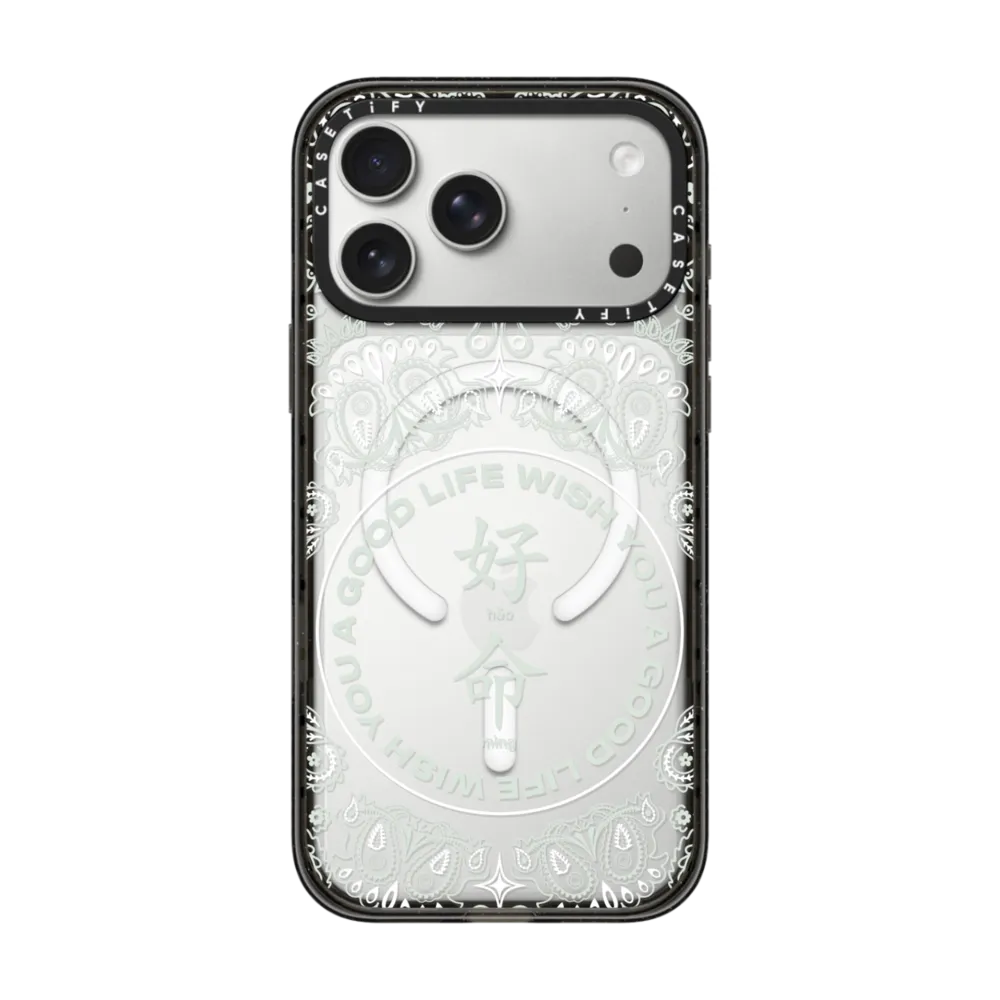 WYAGL Paisley Case - Green｜手機殼
