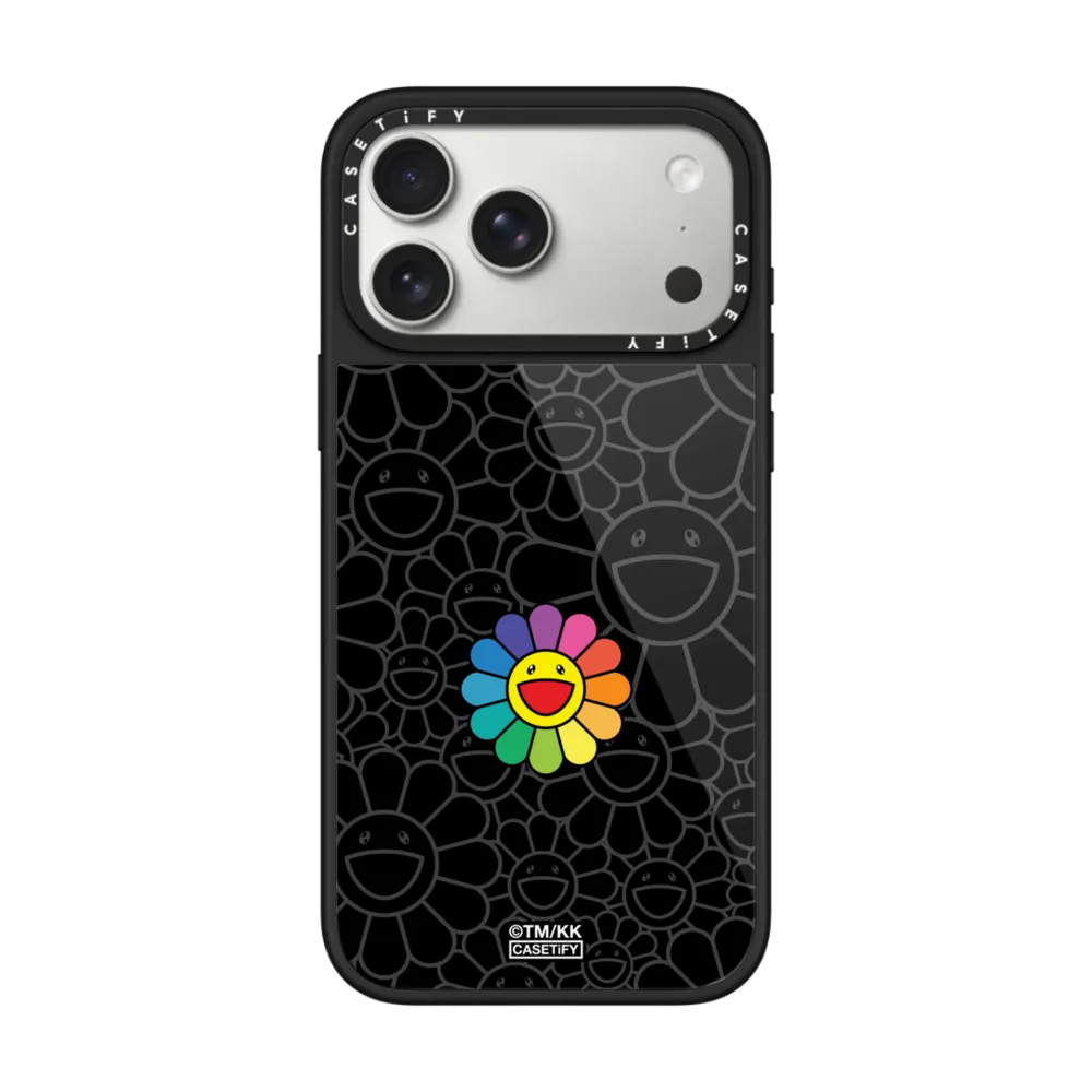 村上隆｜SUPERFLAT FLOWER PHONE CASE (RAINBOW)（晶釉款）