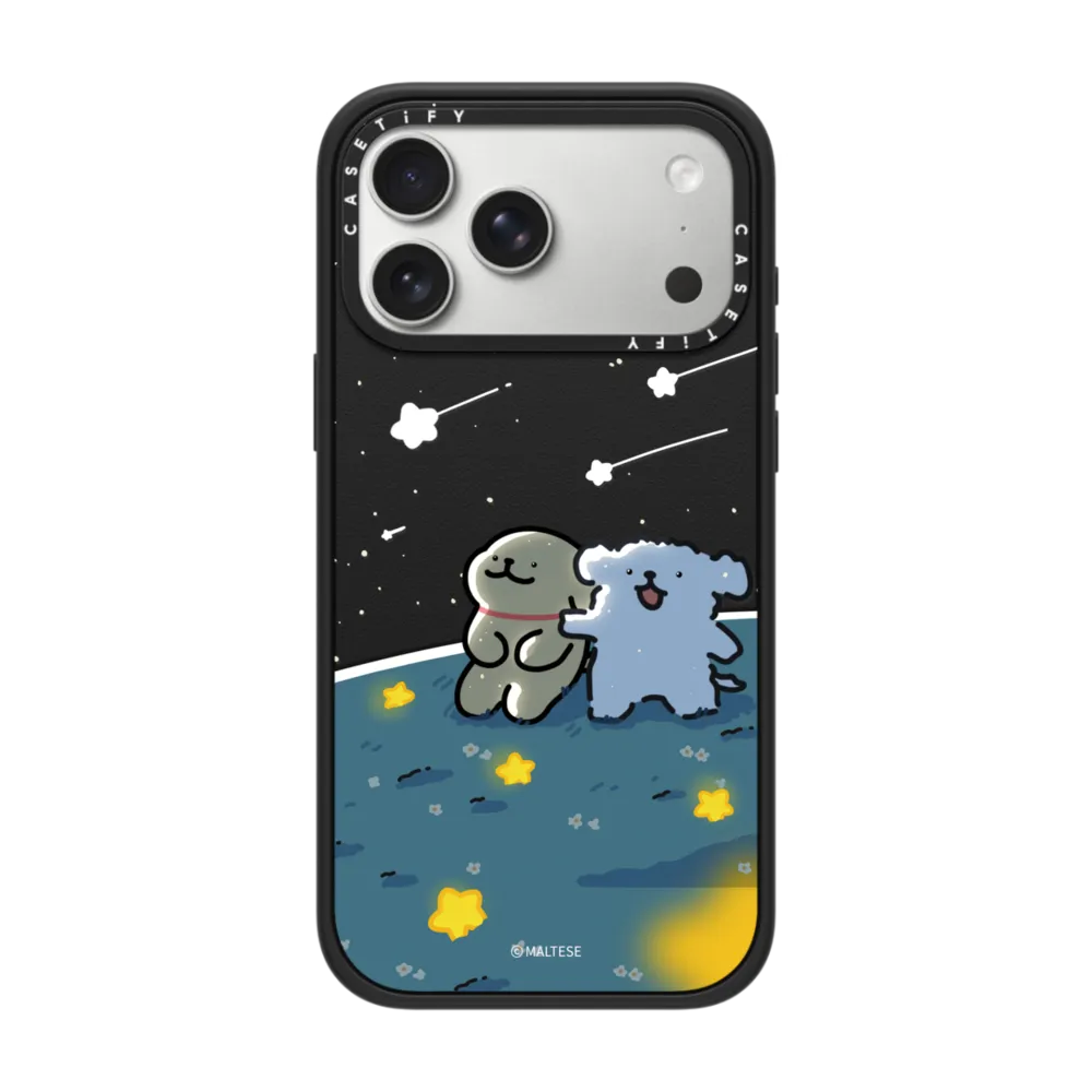 線條小狗｜Maltese Shooting Star Case｜手機殼