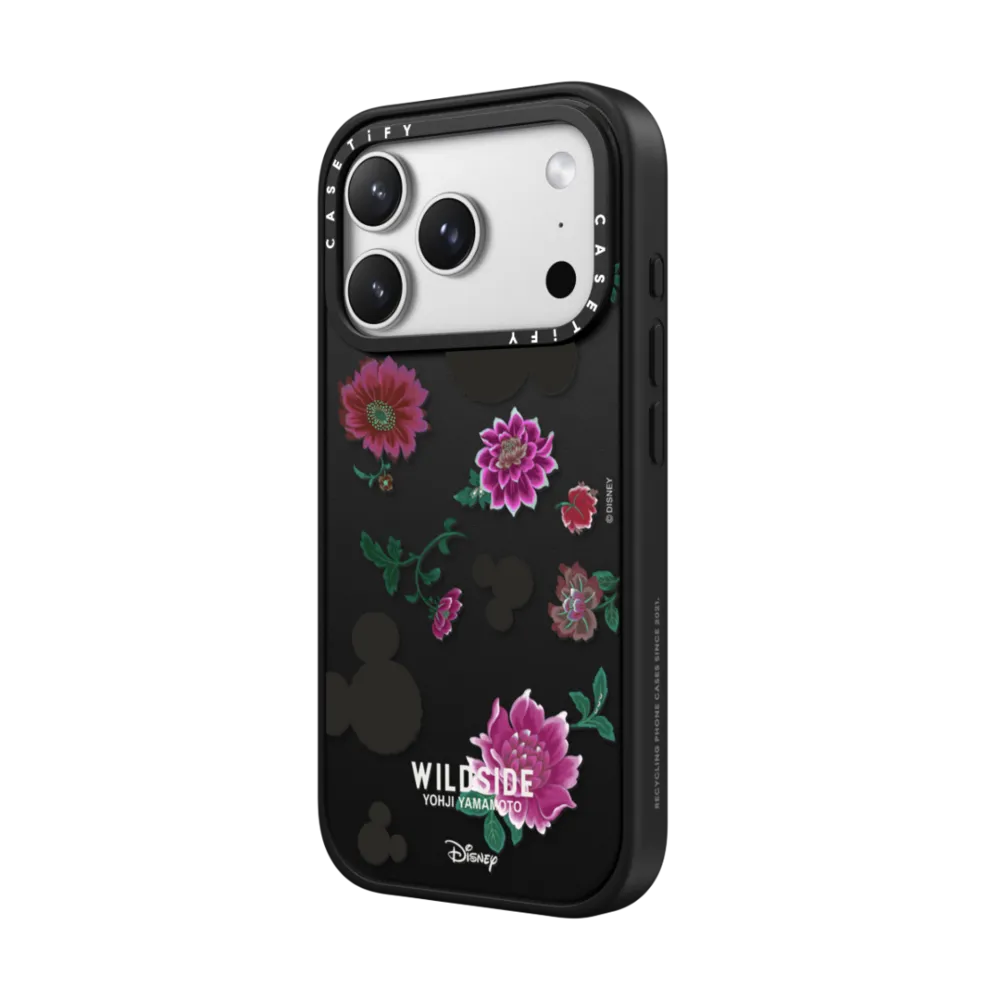 Mickey Mouse & Pink Flower Pattern Case｜手機殼