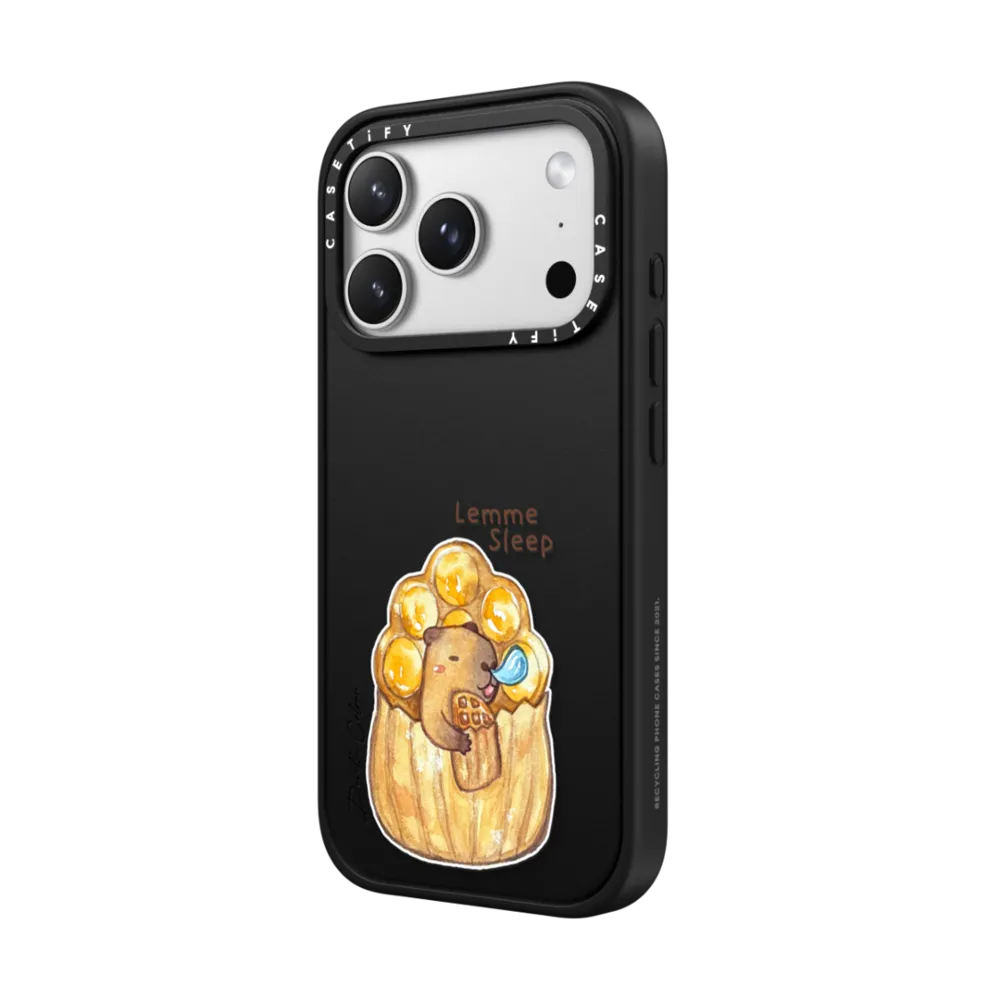 Capybara Egg Puff｜手機殼