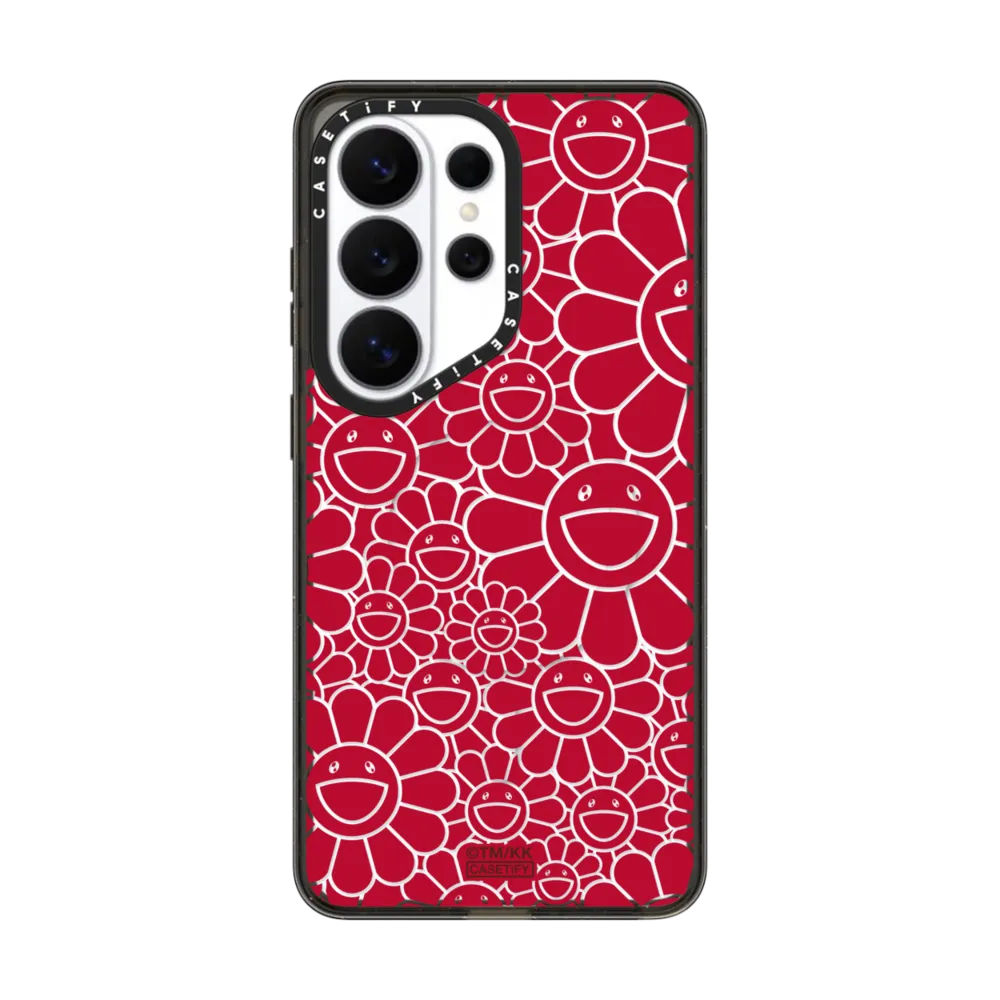 村上隆｜MULTI-FLOWERS (RED) PHONE CASE