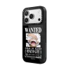 航海王 25 週年｜WANTED Luffy Case (Matte Black)｜手機殼