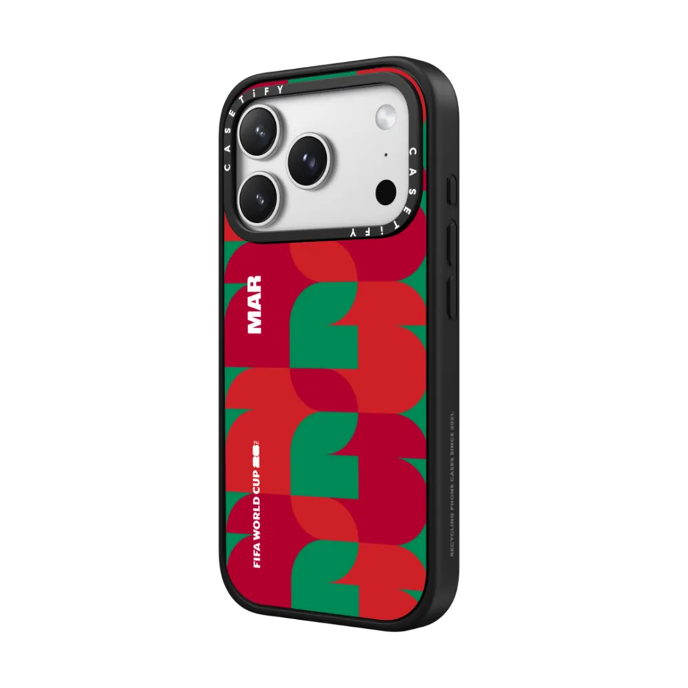 FIFA WORLD CUP 26 CUSTOM COUNTRY PATTERN CASE - Morocco｜手機殼