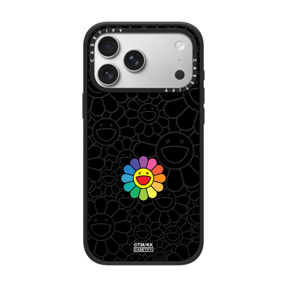 村上隆 SUPERFLAT FLOWER PHONE CASE (RAINBOW)｜手機殼
