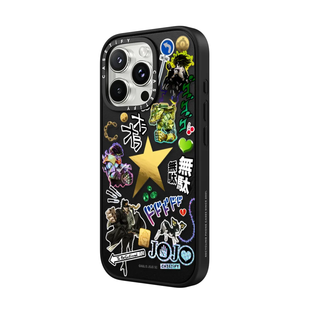 JoJo 的奇妙冒險：星塵鬥士｜Stardust Crusaders Sticker Case（強韌防摔款）｜手機殼
