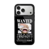 航海王 25 週年｜WANTED Luffy Case (Matte Black)｜手機殼